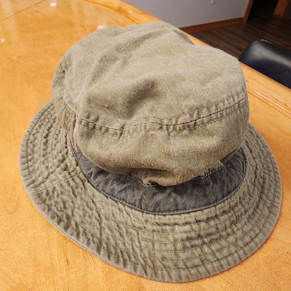 Olive and Gray Bucket Hat